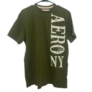Olive Green Aéropostale Graphic Tee Size Mens Size L